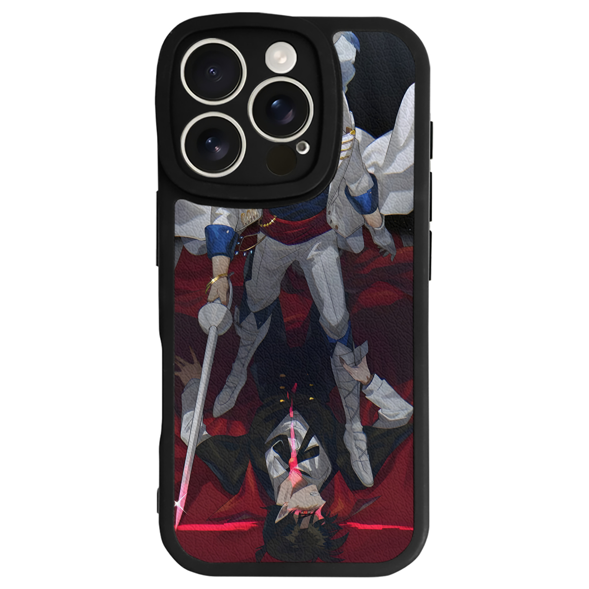 （画像用） 名探偵コナン Detective Conan 【iPhone 16シリーズ対応】シリコンスマホケース（レザー調） 材質：シリコン